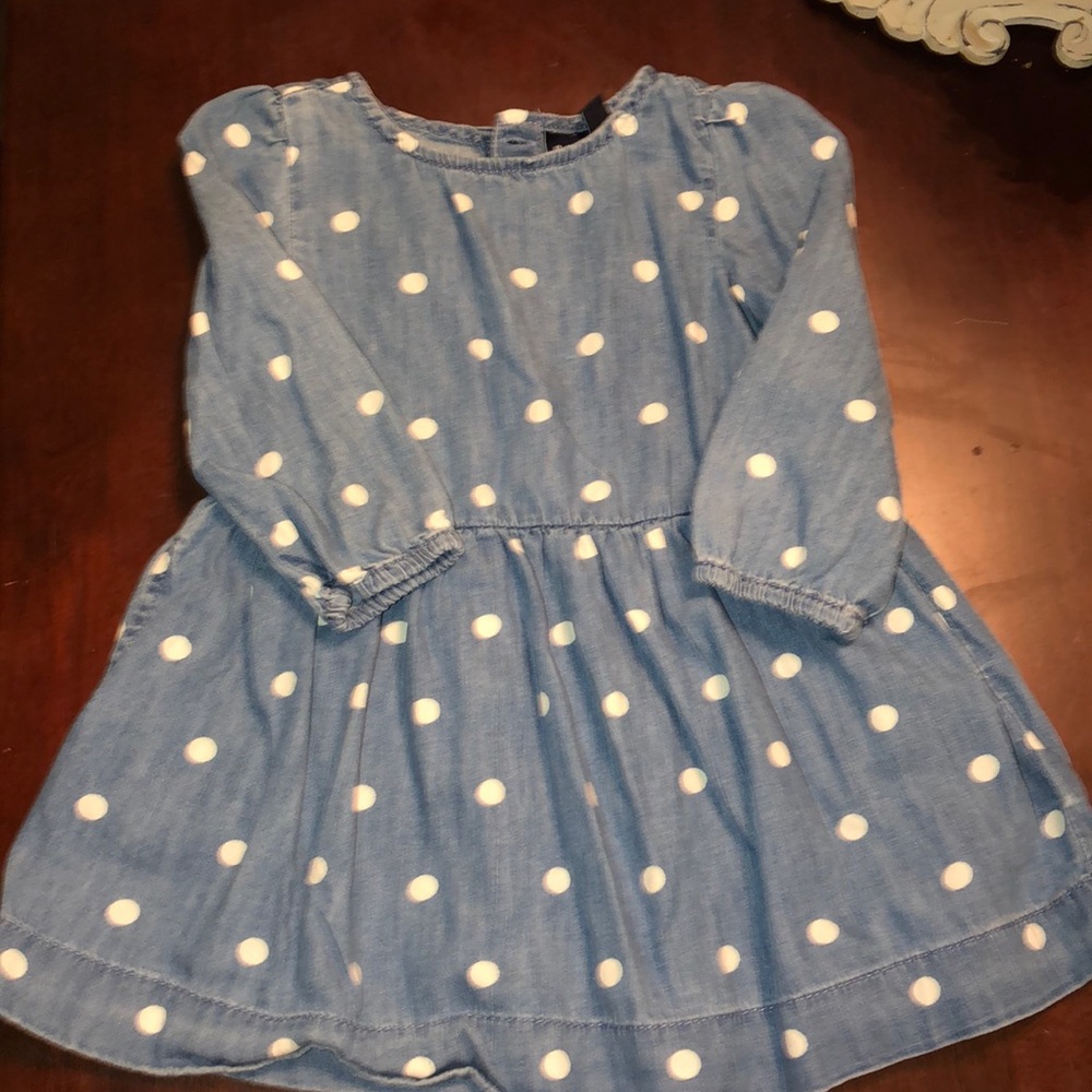 Toddler denim dress